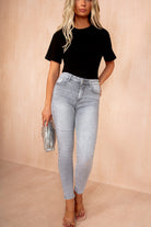 Sacha Grey Push Up Skinny Jeans