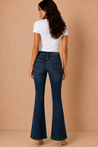 Salma ONLY Dark Blue Denim Bootcut Jeans
