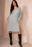 Sawyer Grey Knit Dress