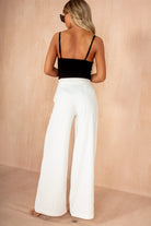 Sheridan Ivory Wide Leg Trousers