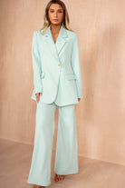 Sheridan Mint Wide Leg Trousers