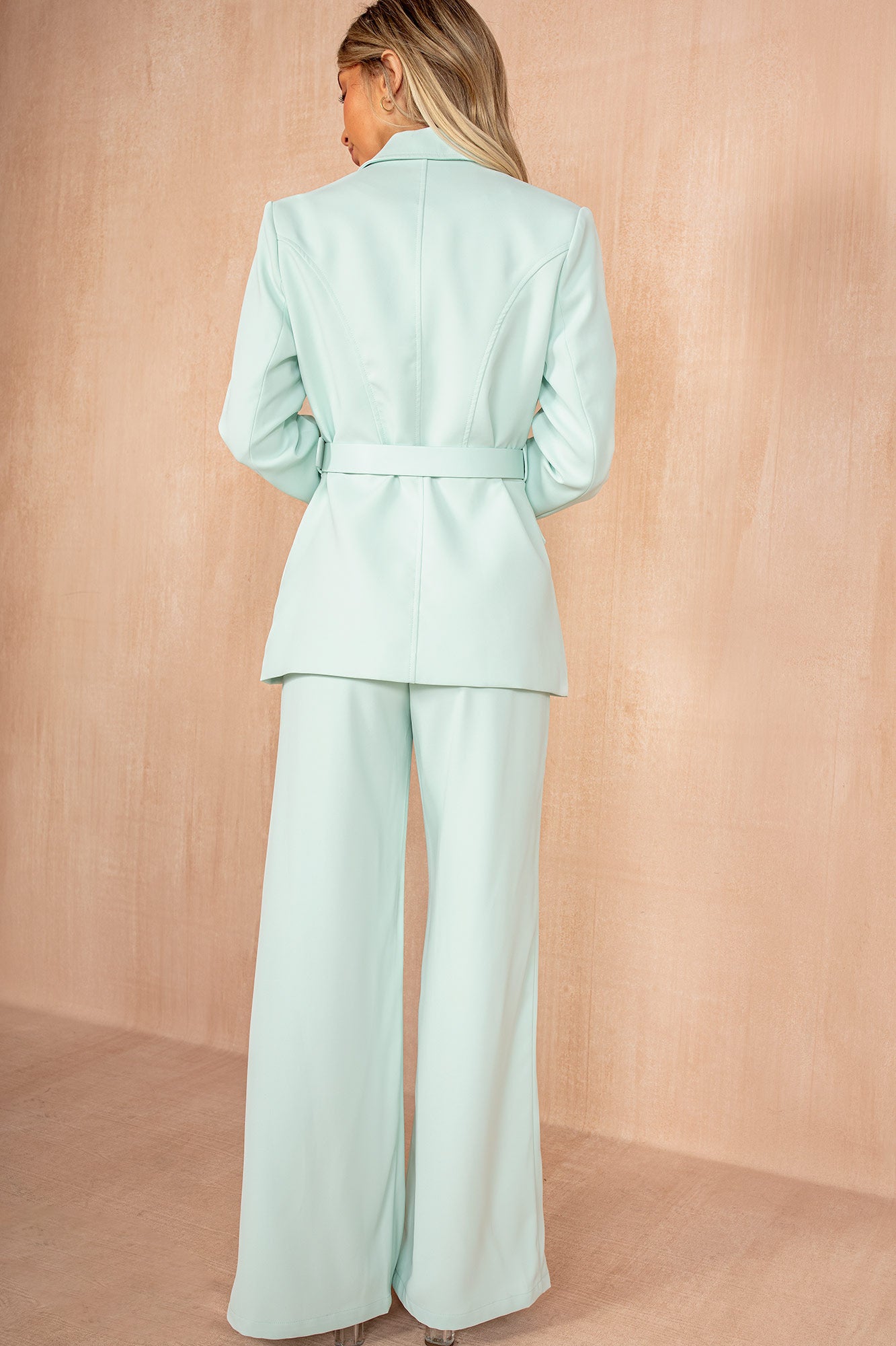 Sheridan Mint Wide Leg Trousers