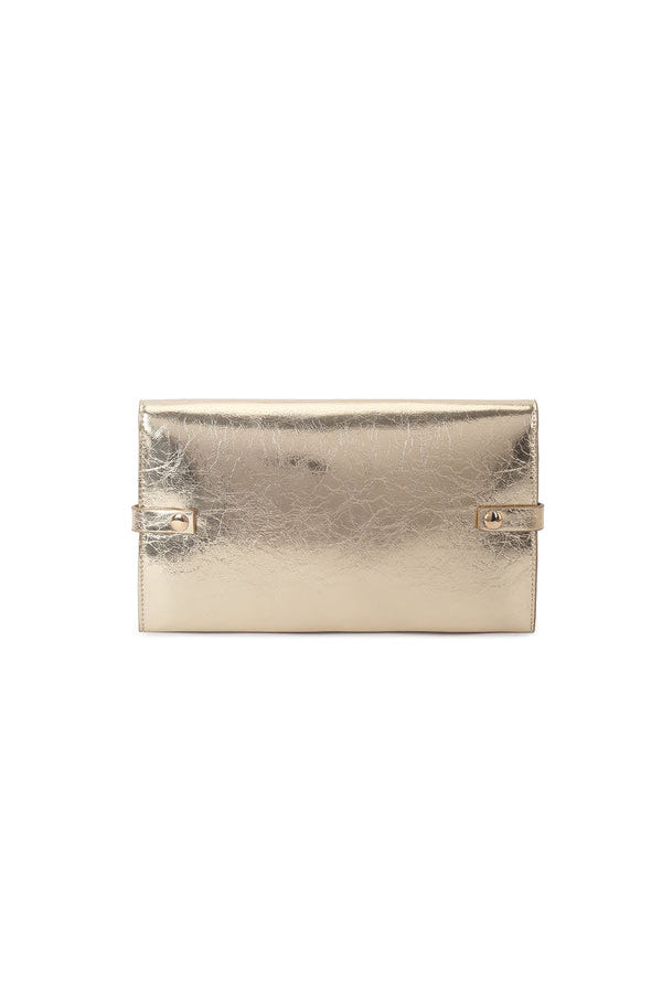 Sirius Gold Patent Detachable Chain Bag