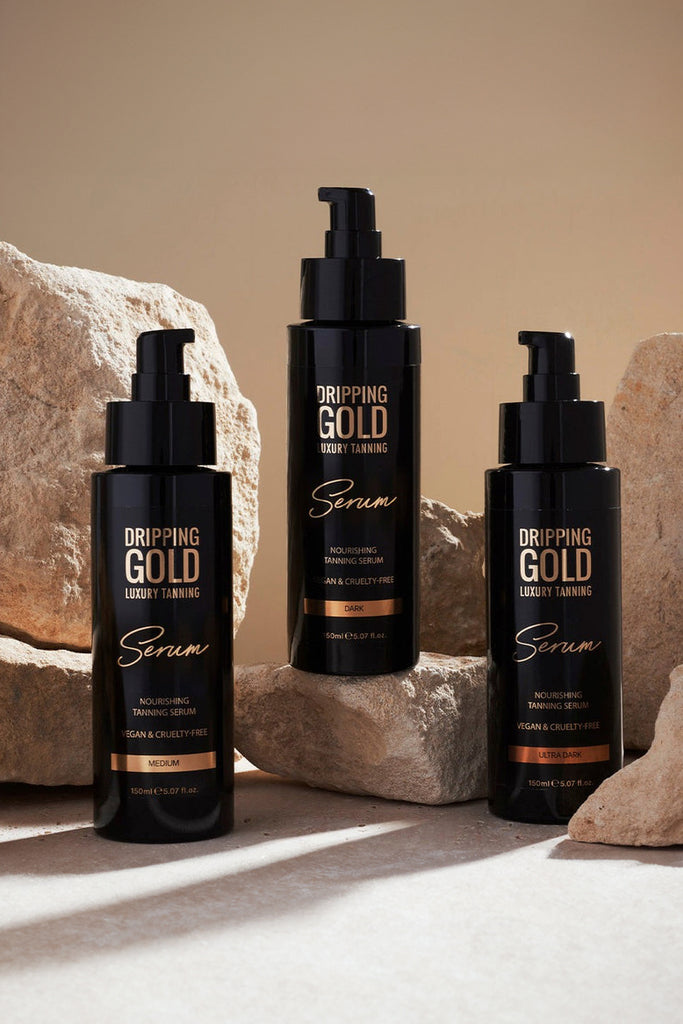 SOSU Dripping Gold Dark Luxury Tanning Serum