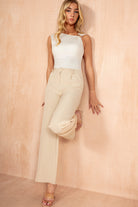 Susanna Stone Wide Leg Trousers