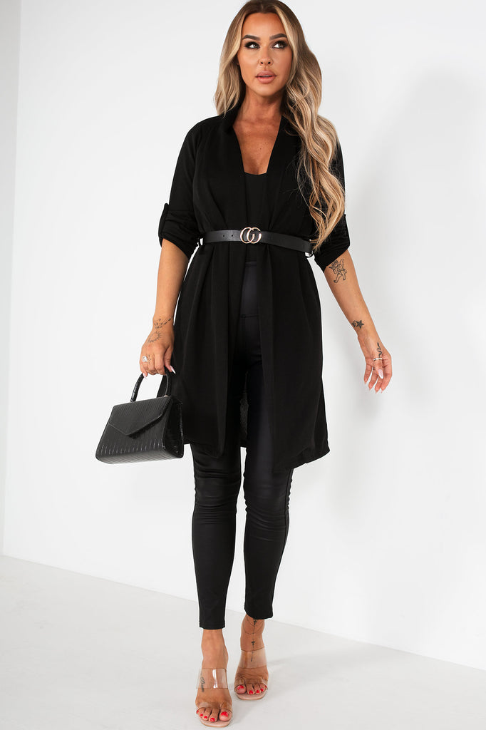 Belted duster clearance coat