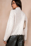 Tamara Oatmeal Knit Jumper