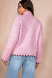 Tamara Pink Knit Jumper