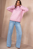 Tamara Pink Knit Jumper