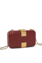 Tarak Burgundy Detachable Chain Bag