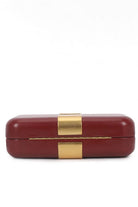 Tarak Burgundy Detachable Chain Bag