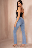 Tasmin Blue Flared Jeans