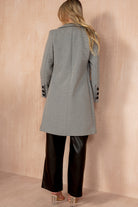 Tatum Monochrome Longline Coat