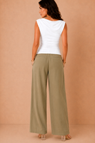 Thea White Slinky Top