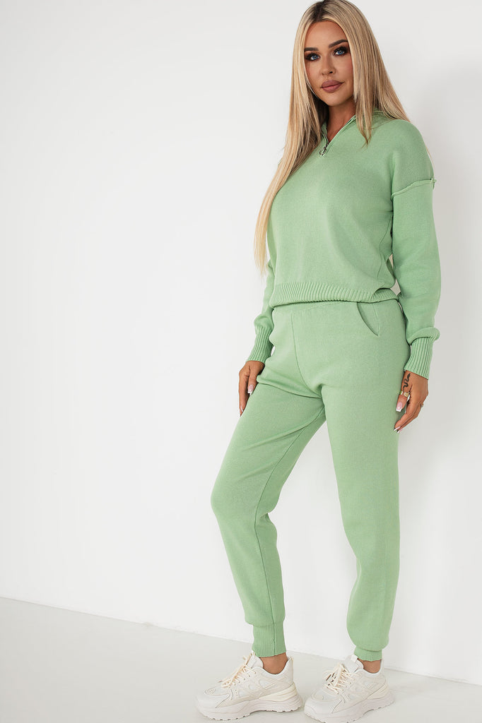 Thelma Green Knit Co Ord