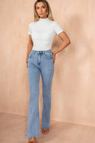 Theresa Blue Bootcut Jeans