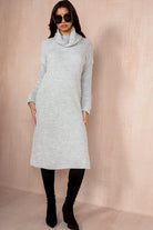 Uchenna Grey Knit Dress