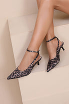 Valencia Leopard Print Court Heels - Vavavoom.ie