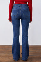 Vee Blue Highrise Flared Jeans