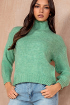 Vickey Green Knit Jumper