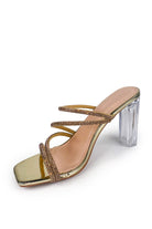 Vida Gold Diamante Mules