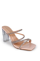 Vida Nude Diamante Mules