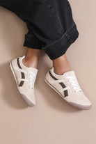 Zariah Stone Suedette Trainers