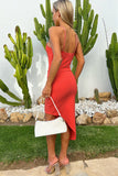 AX Paris Raylee Red Wrap Over Dress