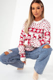 Dasher Cream Knit Christmas Jumper