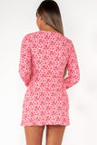Glamorous Emma Pink Ditsy Print Dress