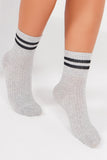 Grey Stripe Sports Socks