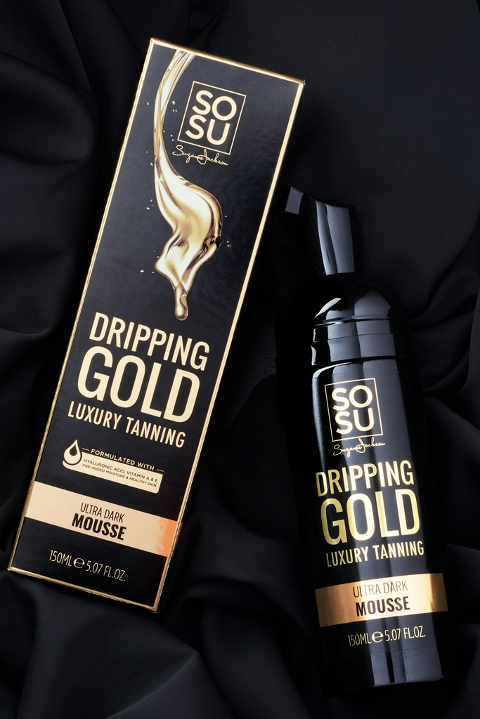 Luxury Tanning Mousse Ultra Dark by SOSU Dripping Gold