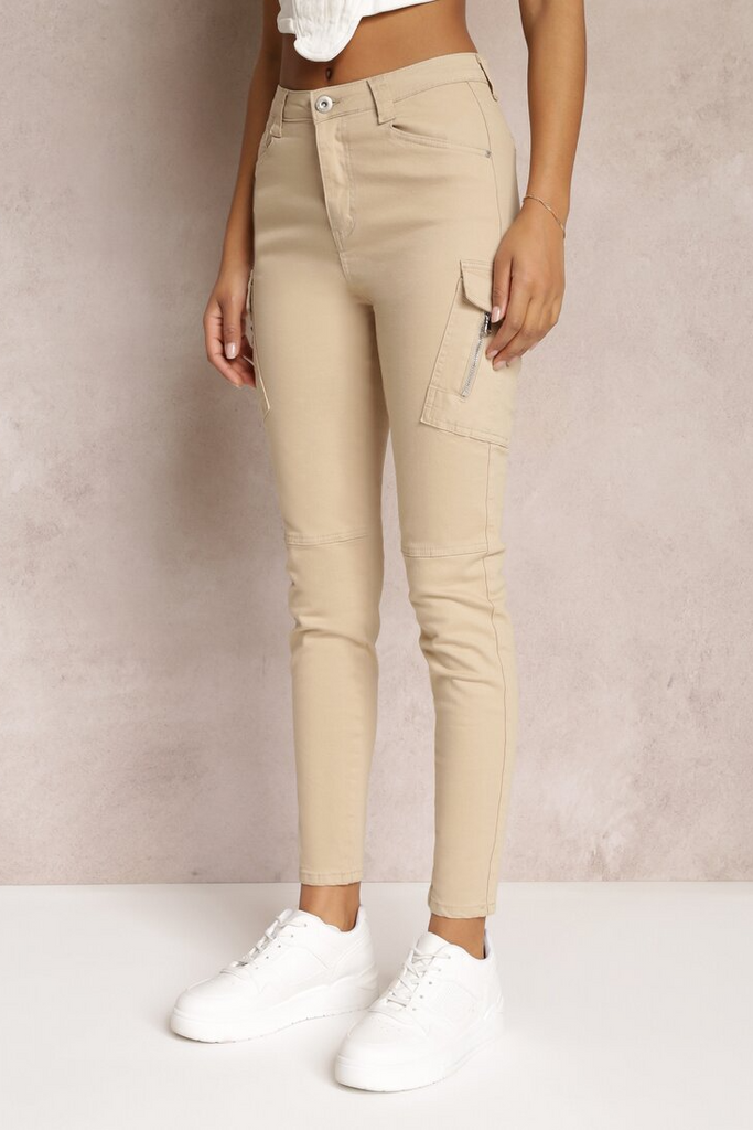 SUPERSTRETCH COLORED SKINNY FIT KHAKI JEANS